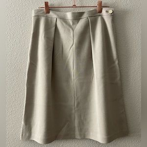 St. John Tan Skirt